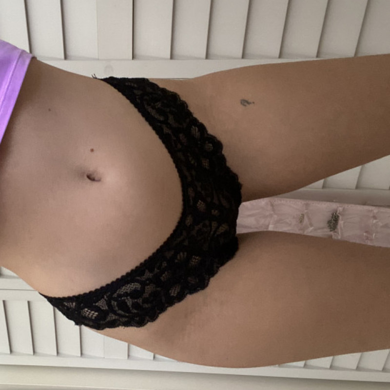 Black All Lace Cheeky Thong